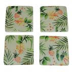 Tropicana Coasters 4pk