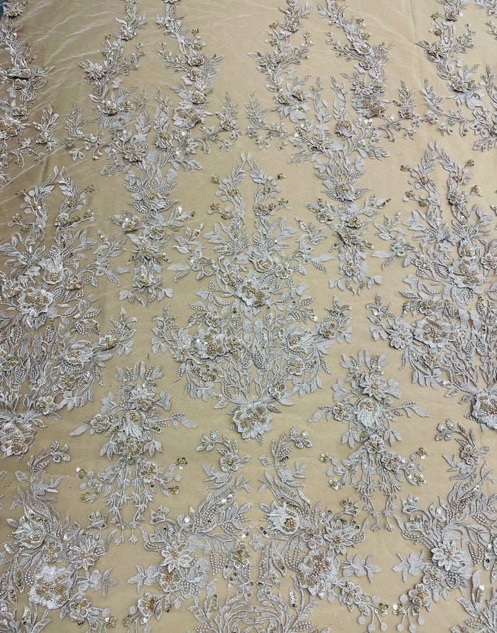 Two Tone Beaded Embroidery