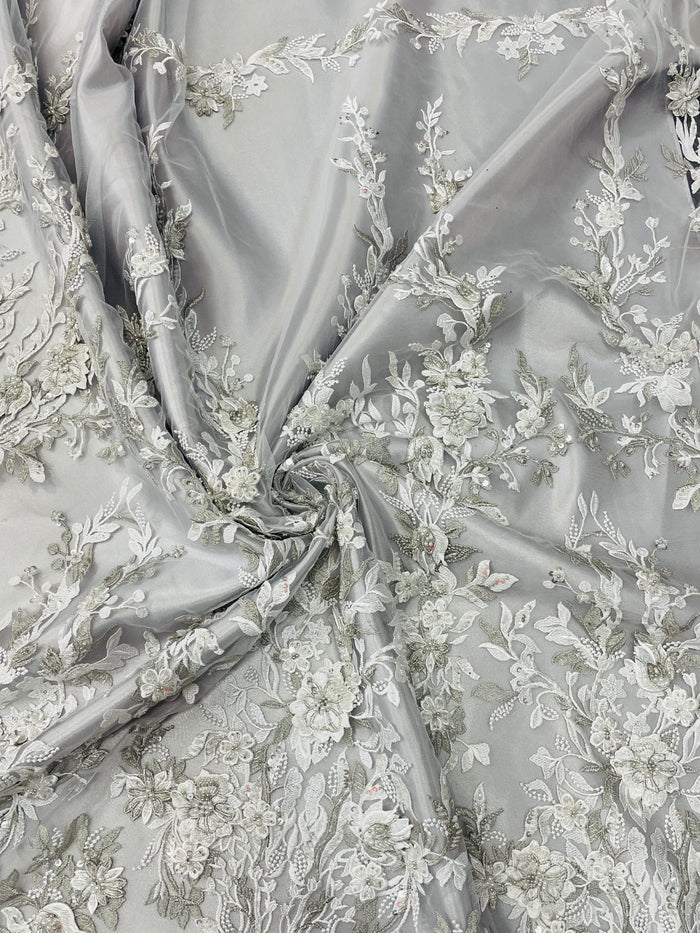 Two Tone Beaded Embroidery