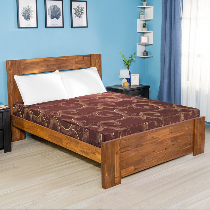 Uratex Classic Sheen Touch Mattress, angled view