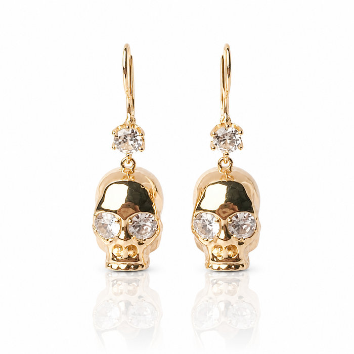 Vanitas Skull Drop Earrings