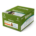 Whimzees Hedgehog dental dog chews as supplied in a bulk cardboard box