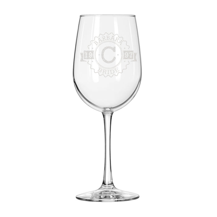 White Wine Glass - Design: B1