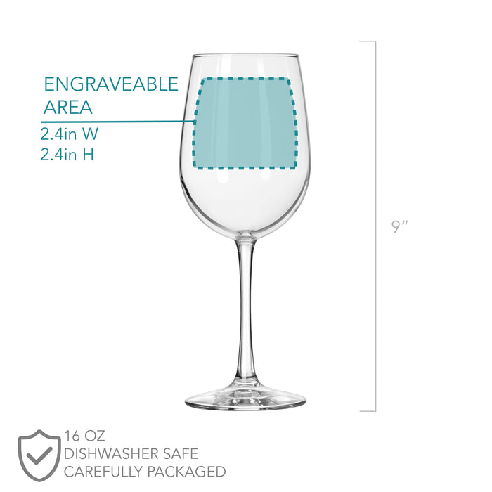 White Wine Glass - Design: B1