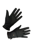 Woof Wear Competition Glove in black, size 7, REINTEX Pro microfibre palm