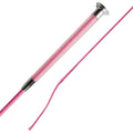Woof Wear hi vis riding whip in fluorescent pink, gel handle and 10cm flick