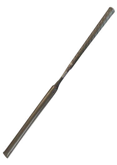 Woof Wear Jump Bat Full Grip in black, 65cm, full-length TPR rubber handle