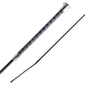 Woof Wear Twisted dressage whip in silver, crystal-set shimmer grip on a fibreglass shaft