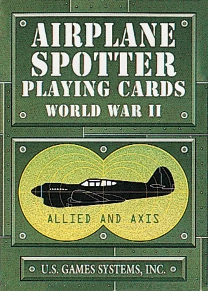 World War II Airplane Spotter Playing Cards Deck