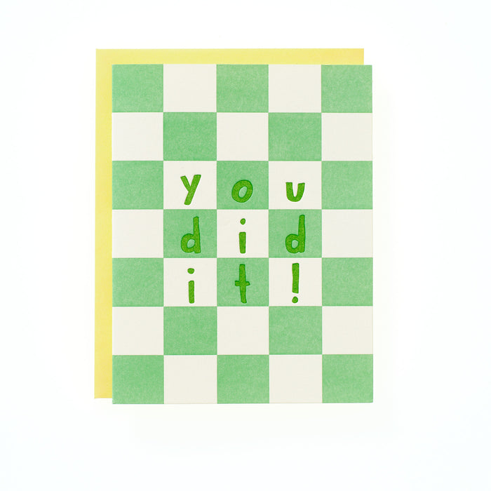 You Did It Checker