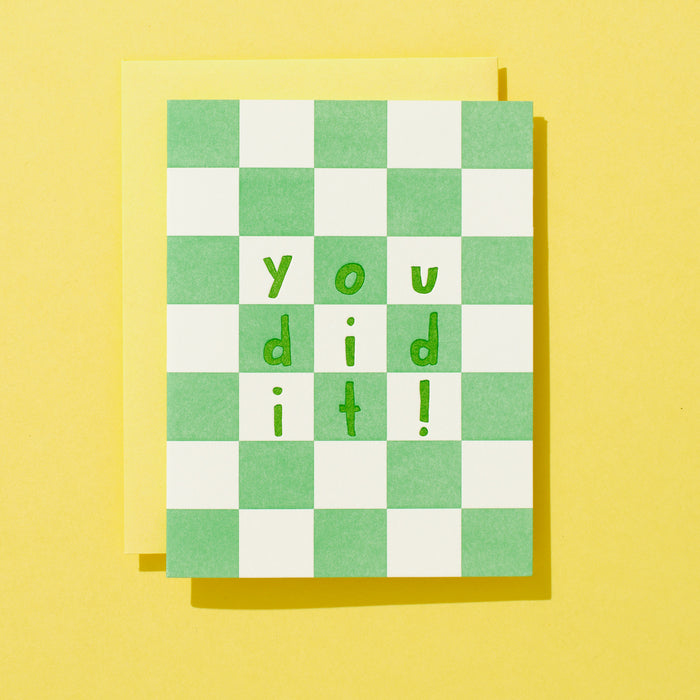 You Did It Checker