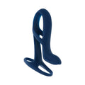 Big Time Vibrating Sheath with Remote - Navy - Vibrator